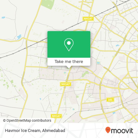 Havmor Ice Cream map