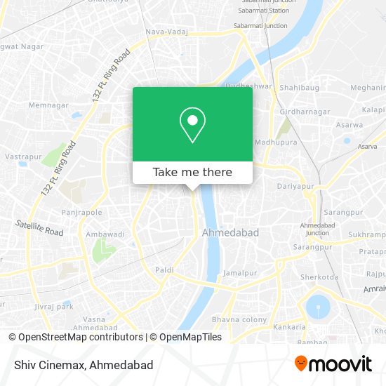Shiv Cinemax map