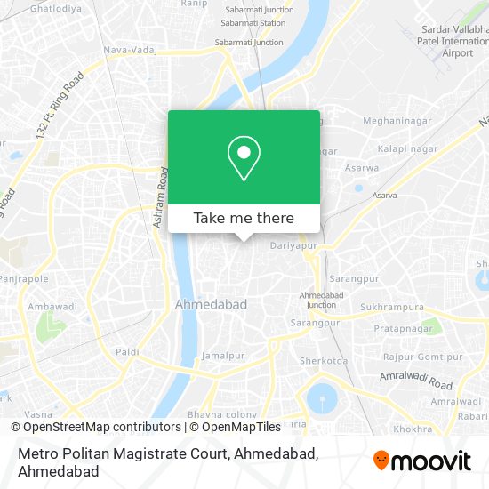 Metro Politan Magistrate Court, Ahmedabad map
