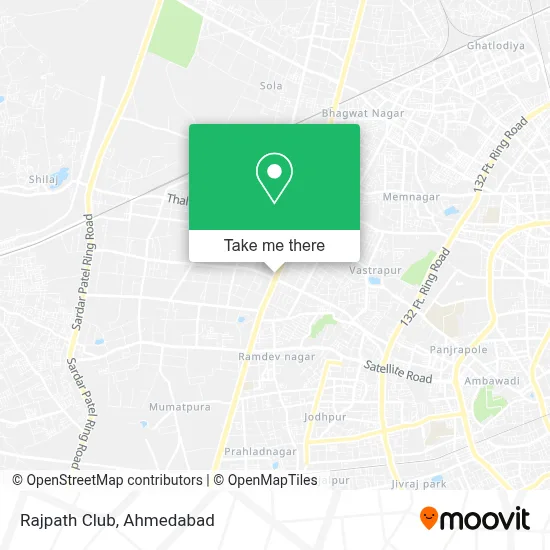 Rajpath Club map