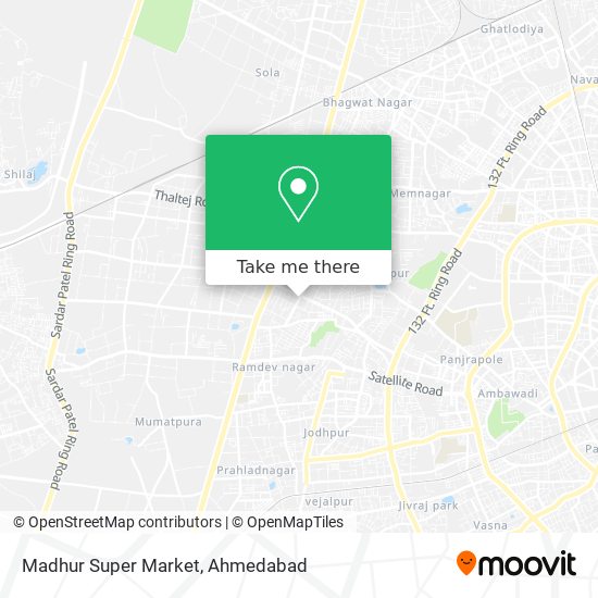 Madhur Super Market map