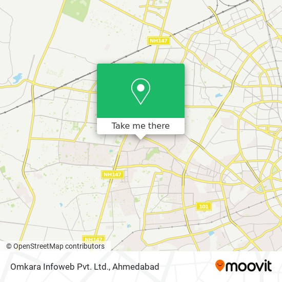 Omkara Infoweb Pvt. Ltd. map