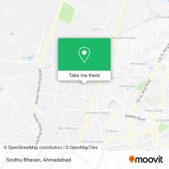 Sindhu Bhavan map