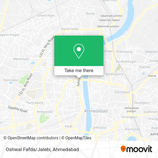Oshwal Fafda/Jalebi map