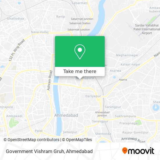 Government  Vishram Gruh map