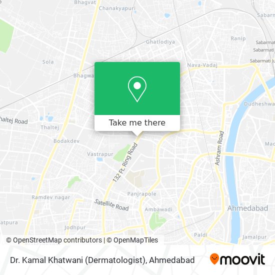 Dr. Kamal Khatwani (Dermatologist) map
