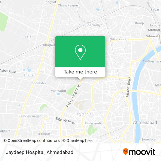 Jaydeep Hospital map