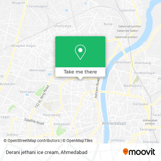 Derani jethani ice cream map