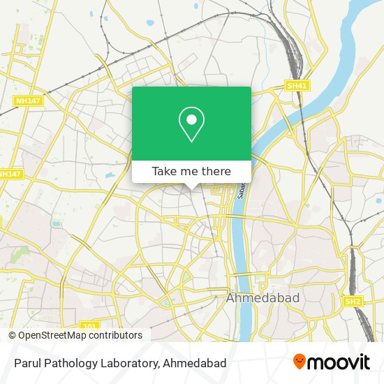 Parul Pathology Laboratory map