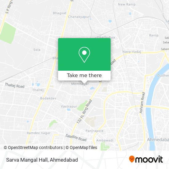 Sarva Mangal Hall map