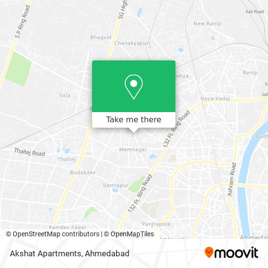 Akshat Apartments map