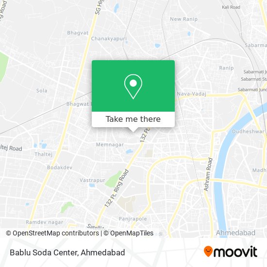 Bablu Soda Center map