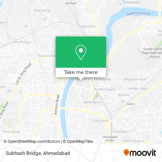 Subhash Bridge map