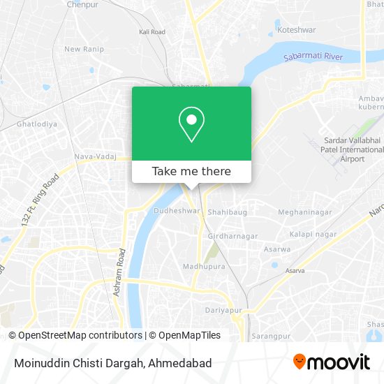Moinuddin Chisti Dargah map
