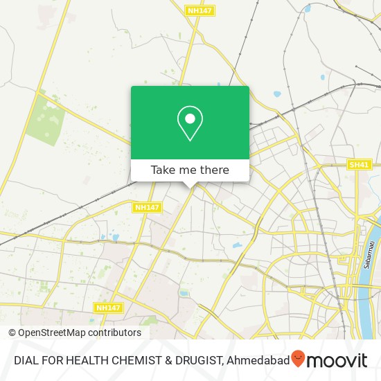 DIAL FOR HEALTH CHEMIST & DRUGIST map