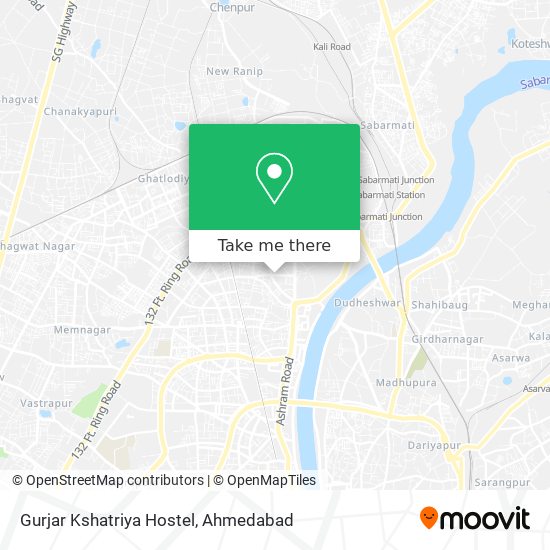 Gurjar Kshatriya Hostel map