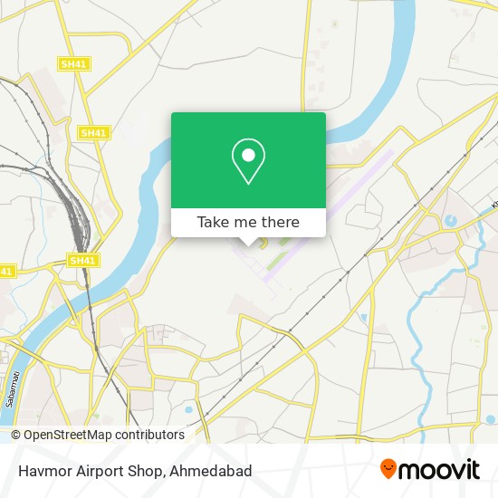 Havmor Airport Shop map