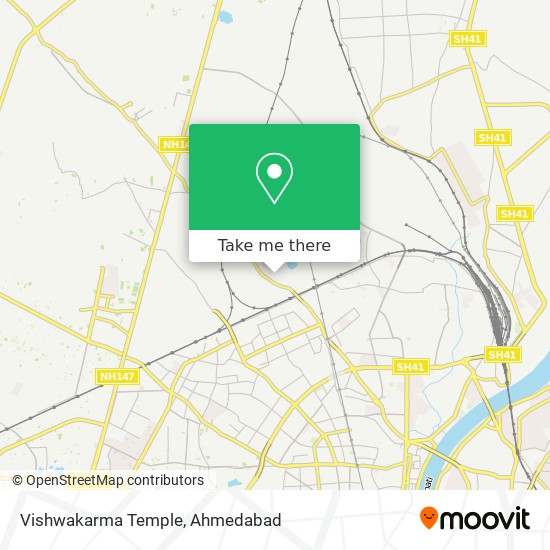 Vishwakarma Temple map