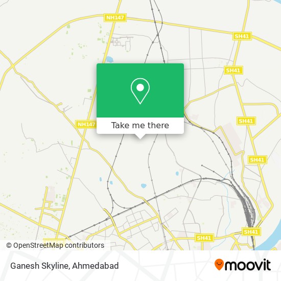 Ganesh Skyline map