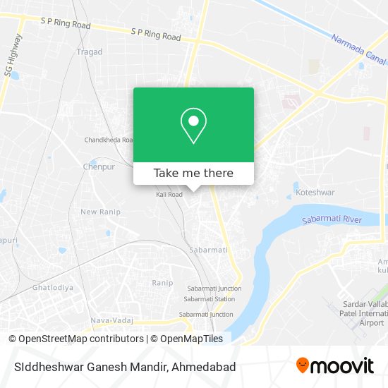 SIddheshwar Ganesh Mandir map