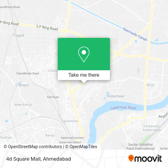 4d Square Mall map