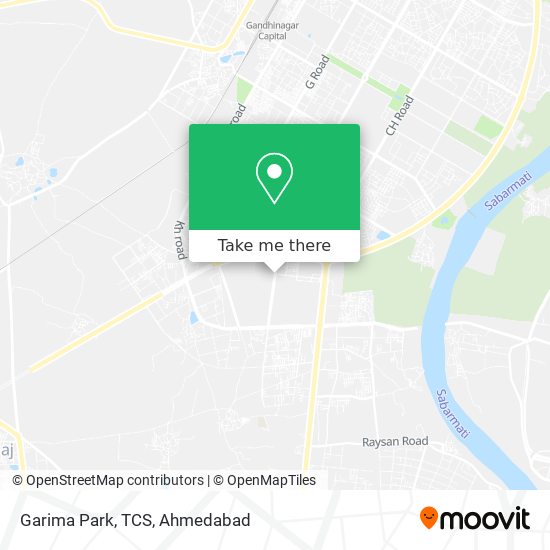 Garima Park, TCS map