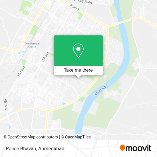 Police Bhavan map
