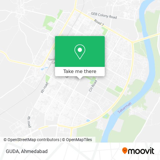 GUDA map