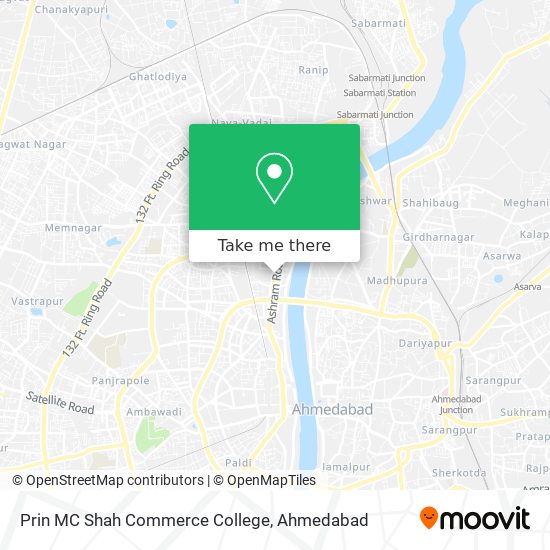 Prin MC Shah Commerce College map