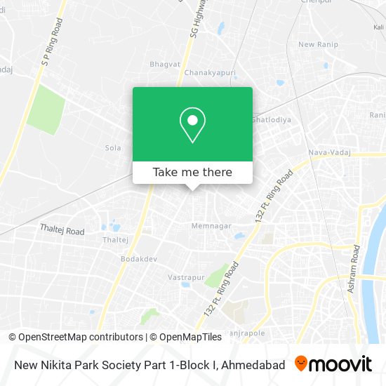 New Nikita Park Society Part 1-Block I map