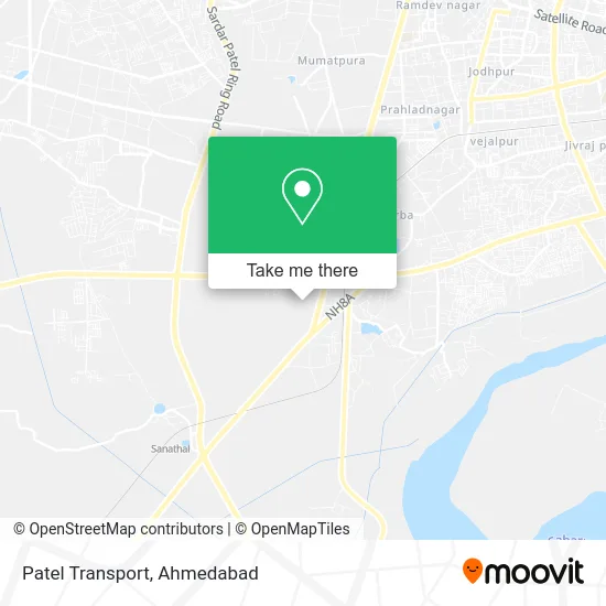 Patel Transport map