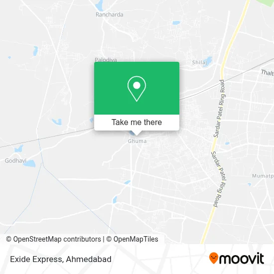 Exide Express map