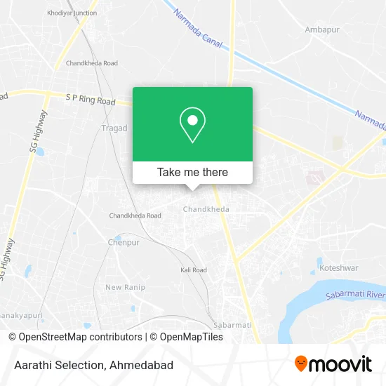 Aarathi Selection map