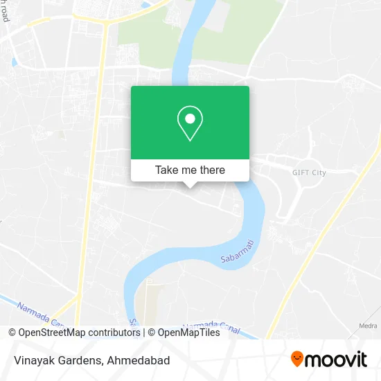 Vinayak Gardens map