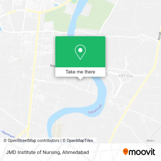 JMD Institute of Nursing map