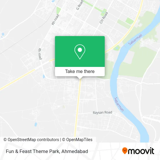 Fun & Feast Theme Park map
