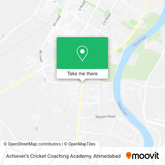 Achiever's Cricket Coaching Academy map