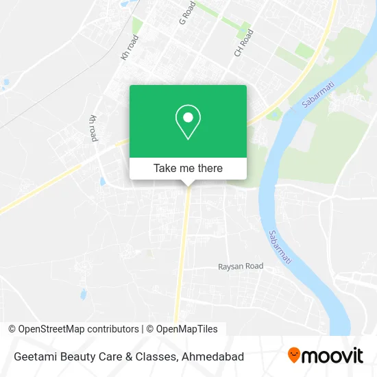 Geetami Beauty Care & Classes map