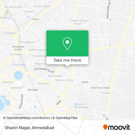 Shastri Nagar map