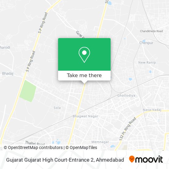 Gujarat Gujarat High Court-Entrance 2 map