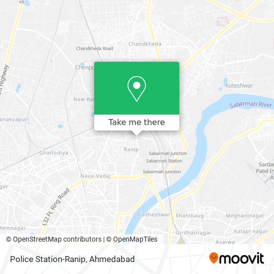 Police Station-Ranip map