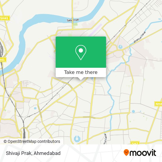Shivaji Prak map