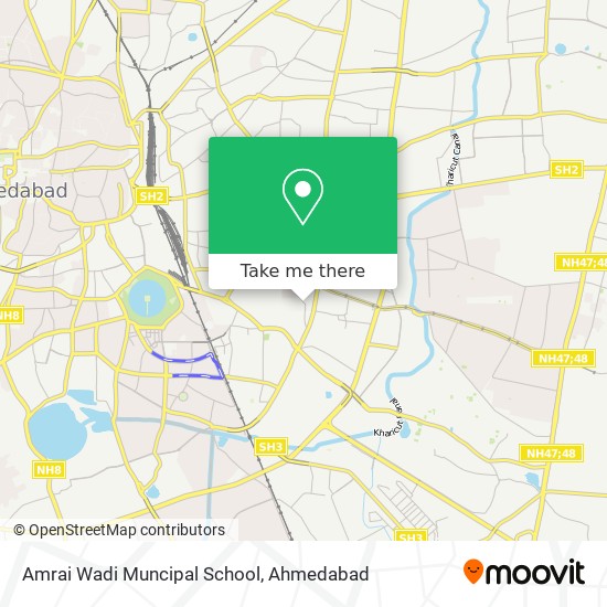 Amrai Wadi Muncipal School map