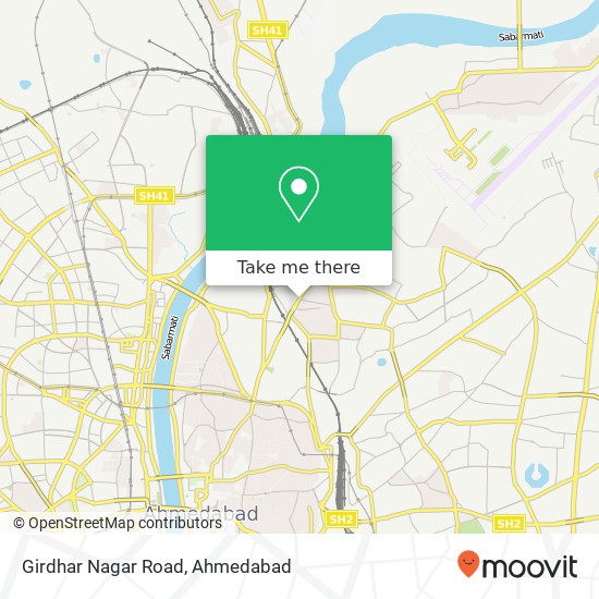 Girdhar Nagar Road map