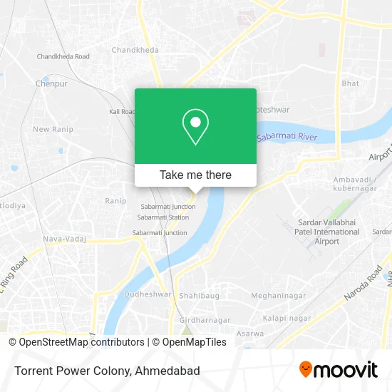 Torrent Power Colony map