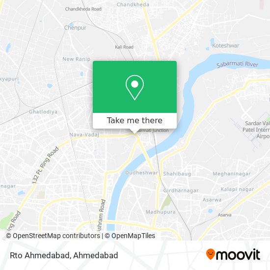 Rto Ahmedabad map