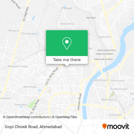 Gopi Chowk Road map