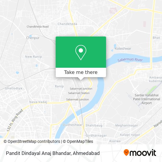 Pandit Dindayal Anaj Bhandar map