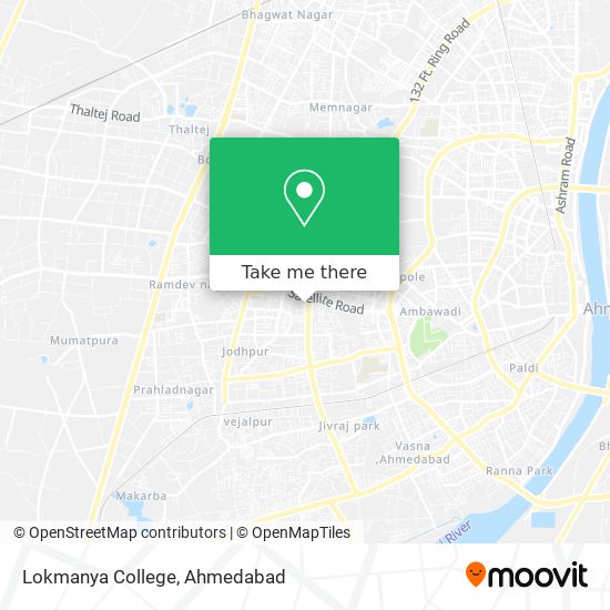 Lokmanya College map