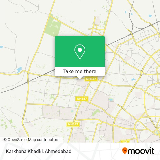 Karkhana Khadki map